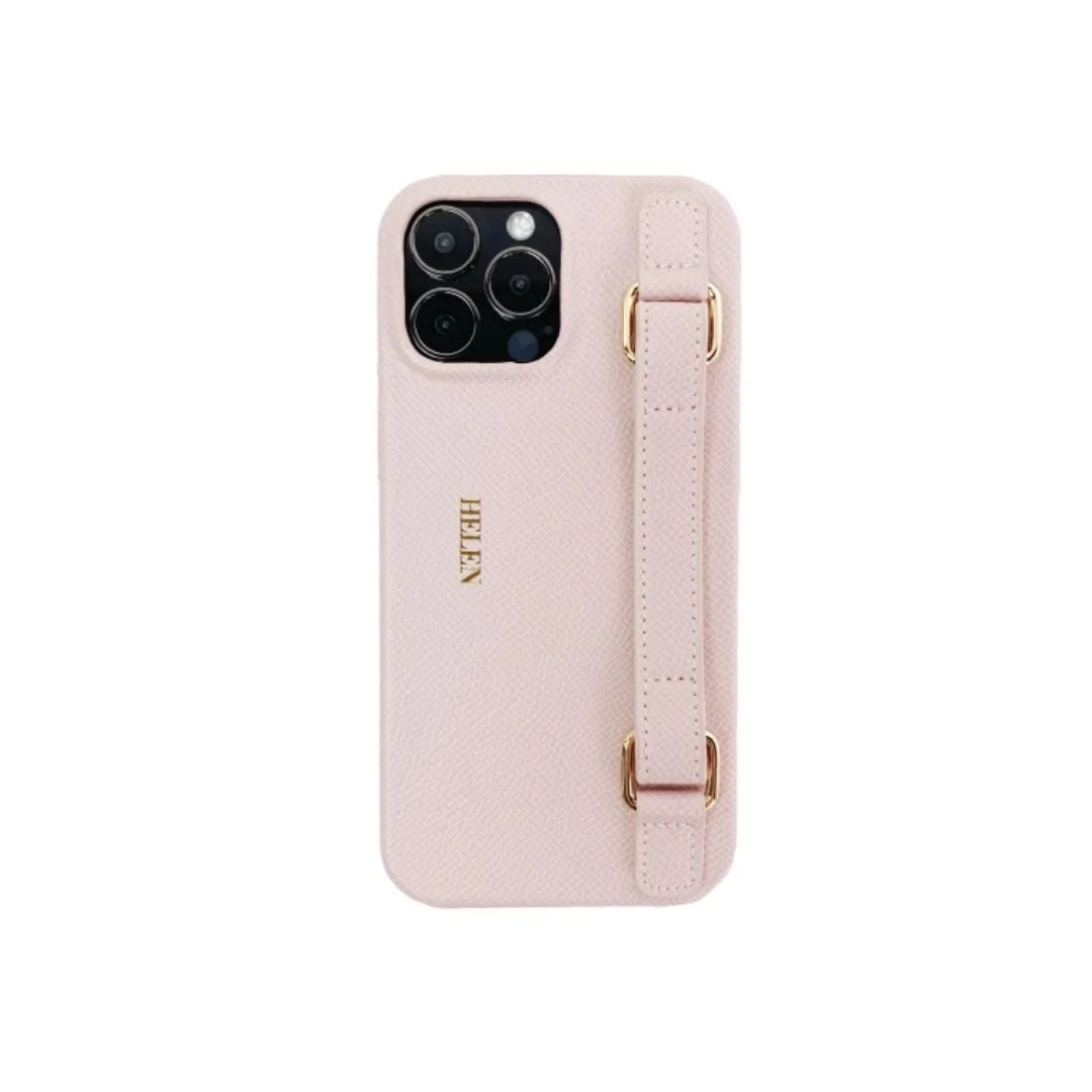iPhone 16 Series - Fashionista Handle Grip Case - Pale Pink